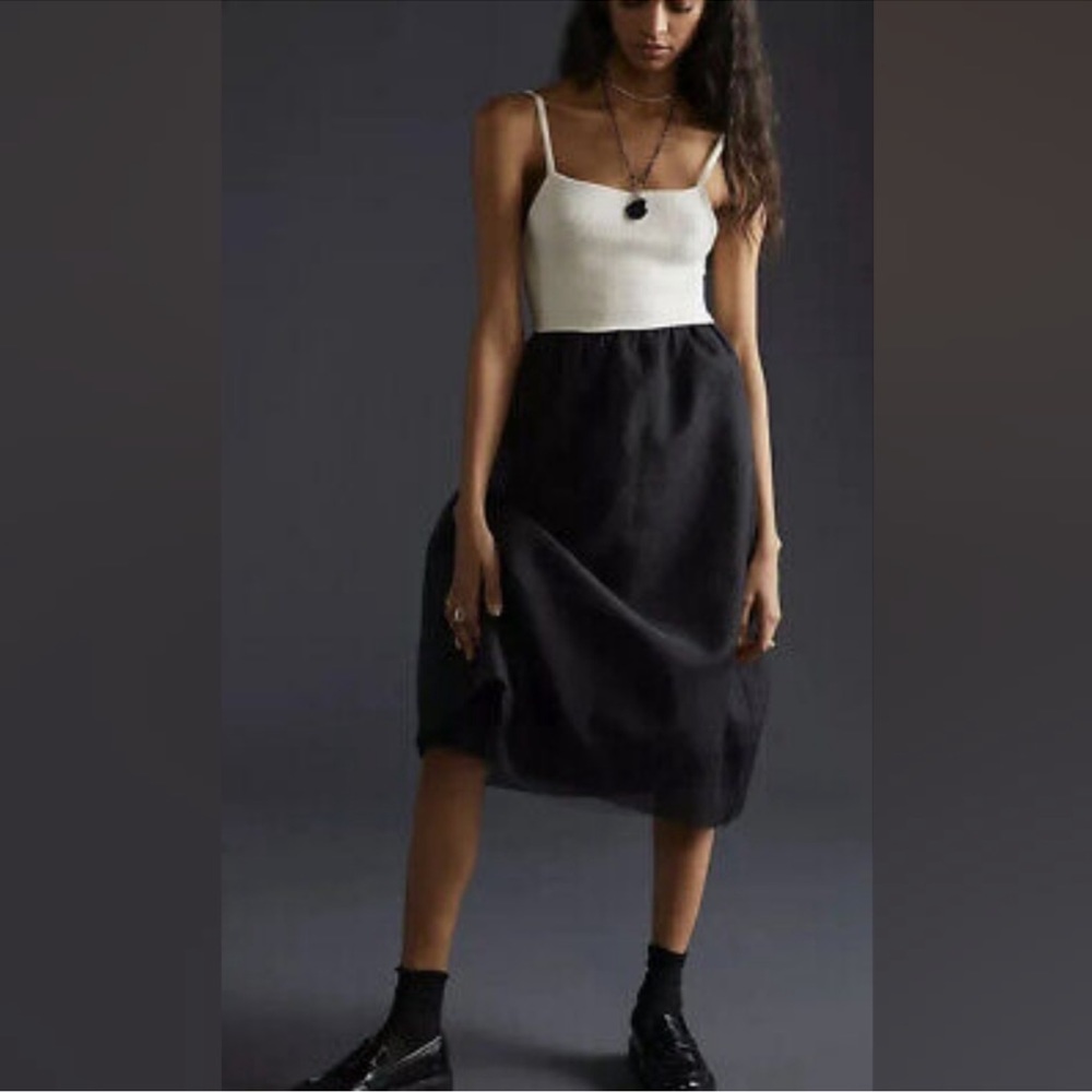 Anthropologie Maeve Tulle Dress sz S NWT